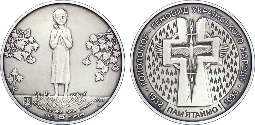 Gedenkmünze Holodomor 1932-1933 Ukraine